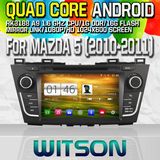 Witson S160 Car DVD GPS Player with Rk3188 Quad Core HD 1024X600 Screen 16GB Flash 1080P WiFi 3G Front DVR DVB-T Mirror-Link Pip (W2-M117)