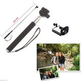 Handheld Monopod Extendable Extending Telescoping Holder for iPhone Galaxy Smartphone