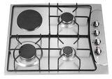 Dual Power Hotplate & 3 Burner Gas Hob - Ss Panel (GHE-S634E)