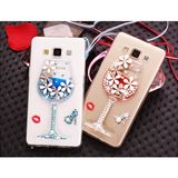 Diamond Bottle Holder Case Mobile Phone Case for iPhone 5