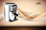 Silver Espresso Coffee Maker Semi-Auto