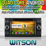 Witson S160 Car DVD GPS Player for Ford Focus/C-Max/Fiesta with Rk3188 Quad Core HD 1024X600 Screen 16GB Flash 1080P WiFi 3G Front DVR DVB-T Mirror-Link(W2-M140