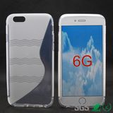 S Style TPU Mobile Phone Accessoy Case for iPhone 6 4.7''
