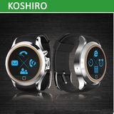 Round Screen SIM Watch Mobile Phone with Bluetooth Watch