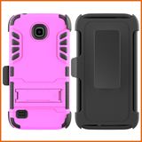 PC+TPU Belt Clip Kickstand Mobile Phone Case for Samsung Wave Y S5380