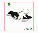 3D PVC Dolphin Shape USB Flash Disk USB Pen Drive