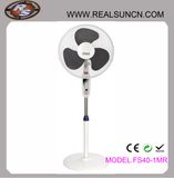 Stand Fan with Mesh Grill and Round Base Fs40-1mr