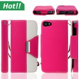 Flip Leather Case Cover for Samsung Galaxy Grand 2, Custom Flip Case for Mobile Phone Case