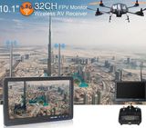 16: 9 No Blue Screen 10.1 Inch LCD Display for Aerial Photography