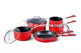 8PCS Aluminium Non-Stick Cookware Sets