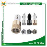 Aluminum Car Charger for Mobile Phone Double USB Car Charger