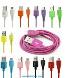 Colour USB Data Charge Cable for Android Phone/ Tablet