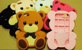 OEM 3D Style Bear Animal Mobile Phone Case (BZPC073)