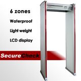 6 Zones Waterproof Light Weight LCD Display