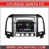 Car DVD Player for Pure Android 4.4 Car DVD Player for Hyundai Santa Fe 2012 with A9 CPU Capacitive Touch Screen GPS Bluetooth (AD-7027)