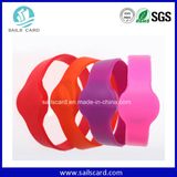 13.56MHz Soft Plastic RFID Bracelet with F08 or I Code Chip