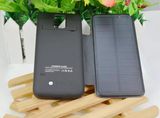 3800mAh Portable Rechargeable Backup Power Bank Case with Solar Panel Cover Battery Charging Case for Samsung S5 (HB-07)