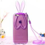 Rabbit Cartoon TPU Case for iPhone 6