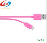 Data Transfer Colorful Micro USB Cable for Android Mobile Phone