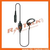 G Shape Earpiece with in-Line Ptt/Microphone for Gp1280 Gp140 Gp320 Gp328