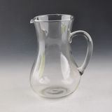 Machine Blown Clear Glass Water Pot