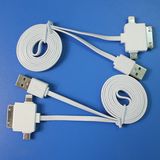 Hot Selling 2014 New 3 in 1 Mobile Phone Cable for iPhone 5s/5c/5/4s/4 and Android Mobiles (NSCB3-1)