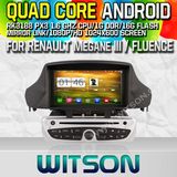 Witson S160 Car DVD GPS Player with Rk3188 Quad Core HD 1024X600 Screen 16GB Flash 1080P WiFi 3G Front DVR DVB-T Mirror-Link Pip (W2-M145)