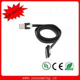 Colorful Flat Mobile Phone USB Data Cable for iPhone4 (NM-USB-1330)