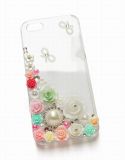 Flower&Bowknot Decoration for iPhone Accessory (MB1194)
