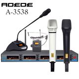 True Diversity PRO Audio Infrared Automatic Frequency UHF Four Channels Wireless Microphone