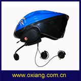 FM Radio MP3 Player Bicycle Helemt Bluetooth Intercome Headset