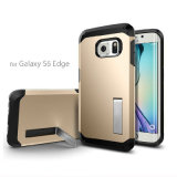Hot Shockproof Mobile Phone Case Cover Built-in Stand for for Samsung Galaxy S6 Edge