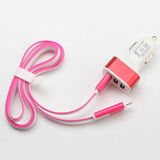 Aluminum Universal Function Mobile Phone 3USB Car Charger