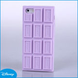 with Square Silicone Purple Case for Phone Accessory