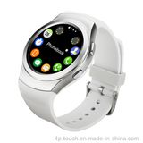 Mtk2502 Full Round Screen Bluetooth Smart Watch with ECG Monitor