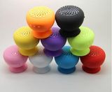 Mini Sucker Waterproof Bluetooth Speaker with Handsfree Mobile Phone Holder