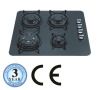 8mm Glass Panel Gas Burner Gas Hob Psc-56205