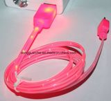 EL Flowing LED USB Data Cable for Mobile Phone (RHE-A1-007)