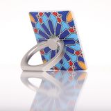 360 Rotation Scrawl Pattern Ring Holder for iPad