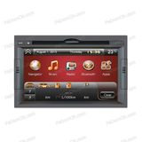 7 Inch Digital TFT LCD 2 DIN Car DVD Player with GPS Build in Bluetooth/Multimedia/ATV Parts/Monitor for Peugeot 3008