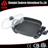 CE Approval Electrical Skillet for Pizza Stewing