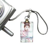 Personalized Crystal Rectangle Mobile