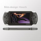 4.3inch Touch 8GB MP3/MP4/MP5 Player Wide Screen AV-out FM Video Player Ly-P013