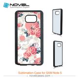 Latest 2D Sublimation Rubber Phone Case for Samsung Galaxy Note5