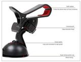 Mobile Phone in Car Windscreen Suction Mount Holder
