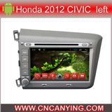 Car DVD Player for Pure Android 4.4 Car DVD Player with A9 CPU Capacitive Touch Screen GPS Bluetooth for Honda 2012 Civic Left (AD-8106)