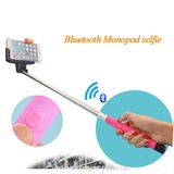 Extendable Handheld Wireless Bluetooth Shutter Selfie Monopod Stick + Holder for iPhone 5s 5 5 Samsung Ios Android Mobile Phone