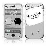ideaSkin Protective Skin for iPhone 3G/3GS - Black/White Pig