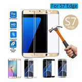 0.3mm Plating Tempered Glass Screen Protector for Galaxy S7 Edge