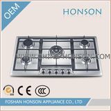 Home Appliance Stainless Steel Cast Iron Gas Hob Gas Cooker